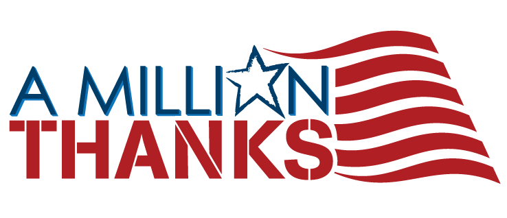 A Million Thanks | Providing support and appreciation to our active and  veteran military men and women
