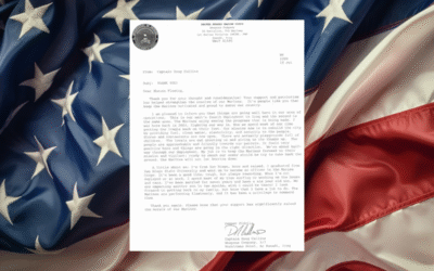 From the Front Lines: A Marine Captain’s Gratitude