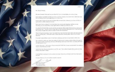 From the Frontlines: Notes from Home That Stay with Them Forever